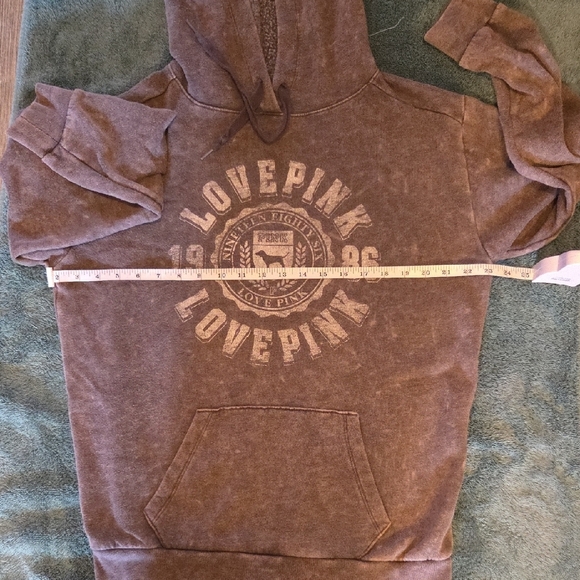 PINK Victoria's Secret Gray Hoodie - Picture 4 of 5